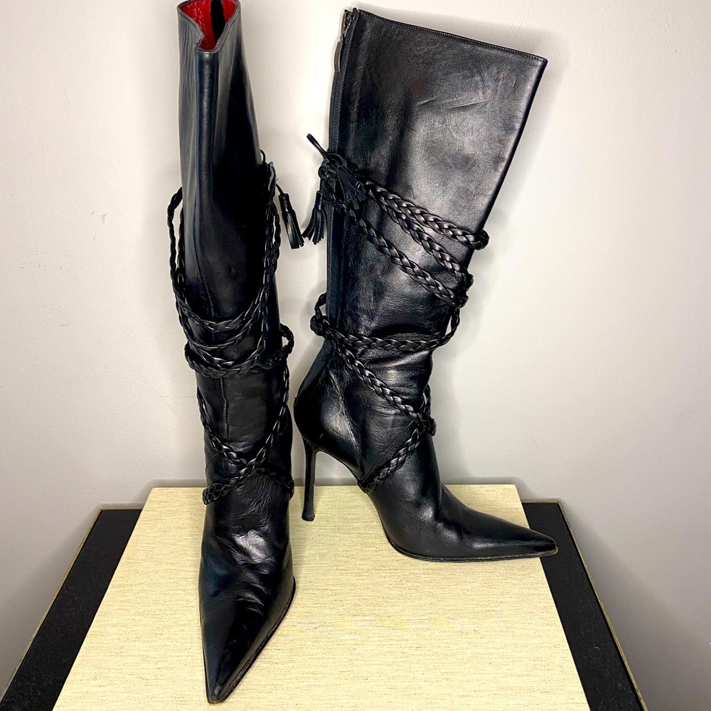 Paciotti - Leather Knee Boots